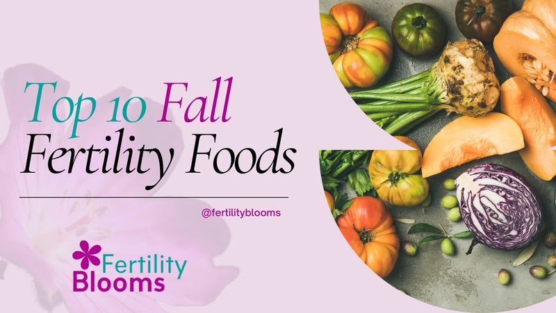 Fertility Foods for Fall to boost your fertility 