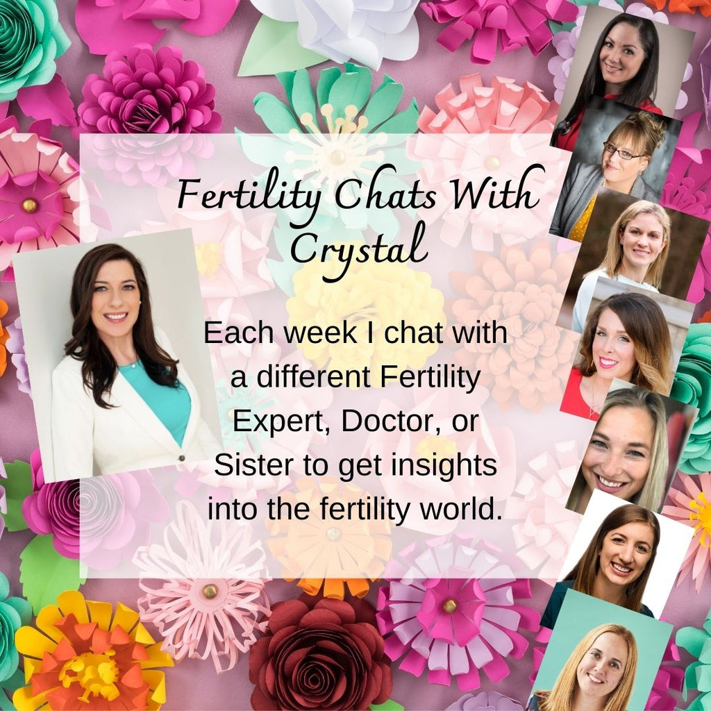 Fertility Chats with Crystal on Youtube, tips and tricks on infertility, fertility, trying to conceive, and miscarriage.